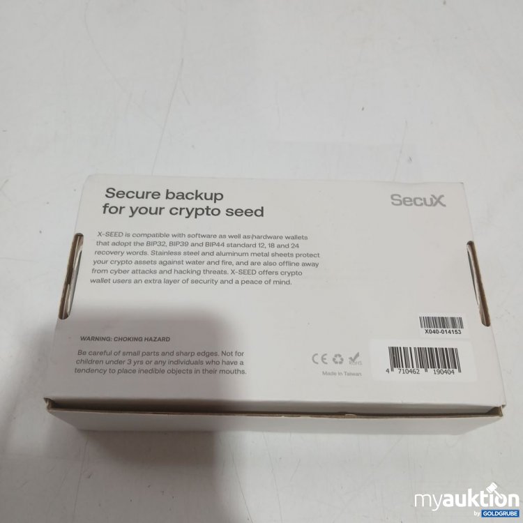 Artikel Nr. 938124 Artikel Nr. 938124: SecuX XSEED PLUS