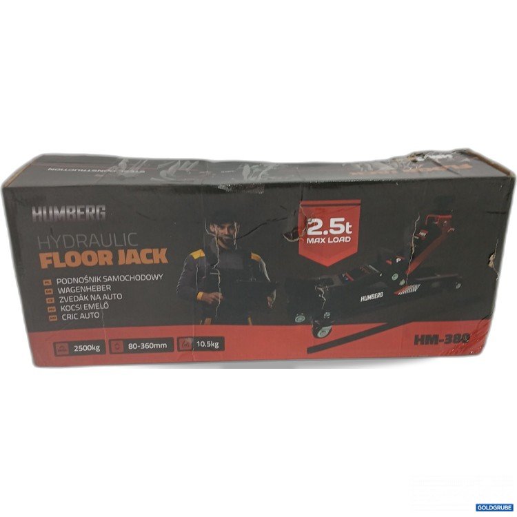 Artikel Nr. 956124: Humberg Hydraulic Floor Jack 2.5t max. Load HM-380 
