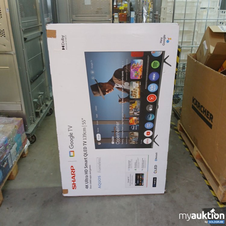 Artikel Nr. 957124: Sharp 55-Zoll QLED 4K Ultra HD Ferneher 