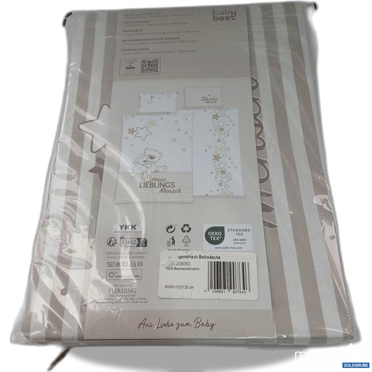 Artikel Nr. 959124: Best Baby  Renforcé Lieblingsmensch Bettwäsche 40/60+100/135cm