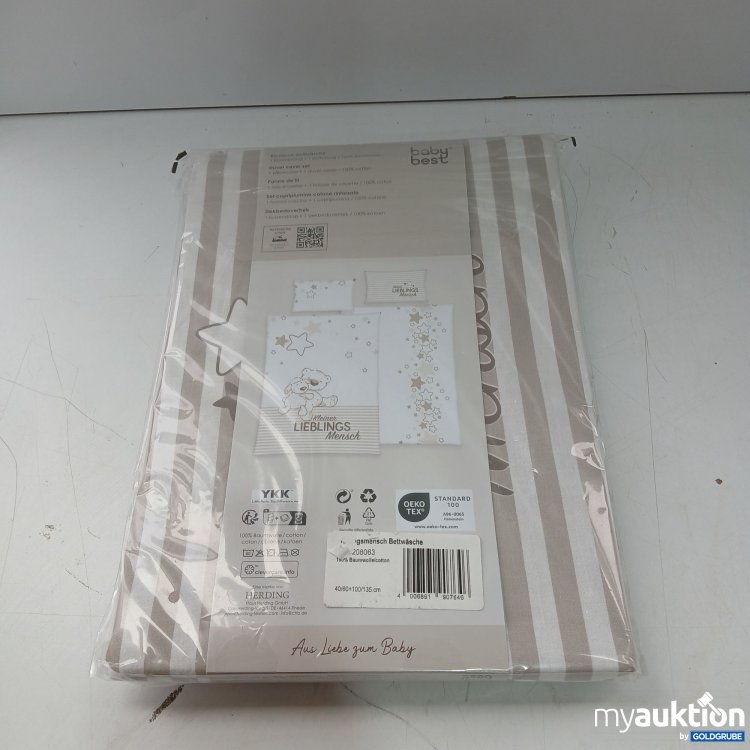 Artikel Nr. 959124: Best Baby  Renforcé Lieblingsmensch Bettwäsche 40/60+100/135cm