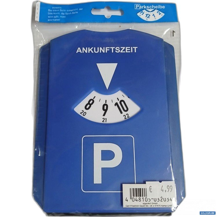 Artikel Nr. 978124 Artikel Nr. 978124: Parkscheibe ANKUNFTSZEIT