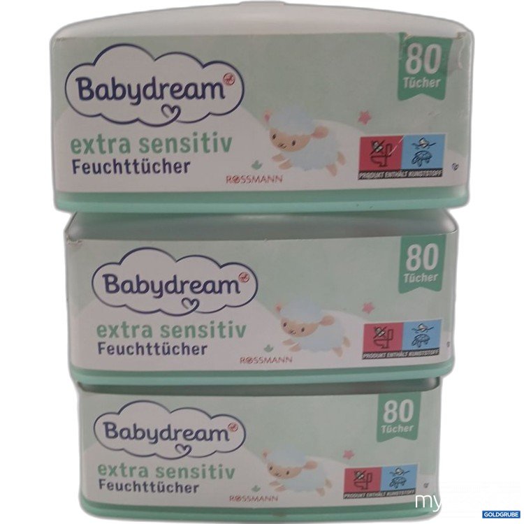 Artikel Nr. 984124: Babydream extra sensitiv Feuchttücher 3x80 Tücher