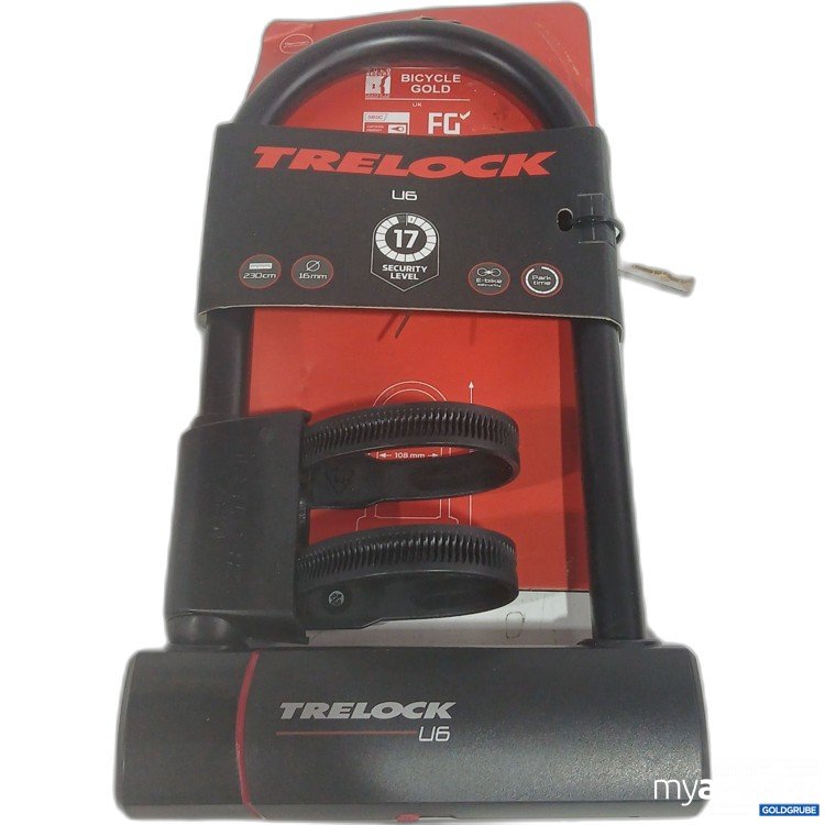 Artikel Nr. 986124: Trelock U6 Fahrrad Bügelschloss 