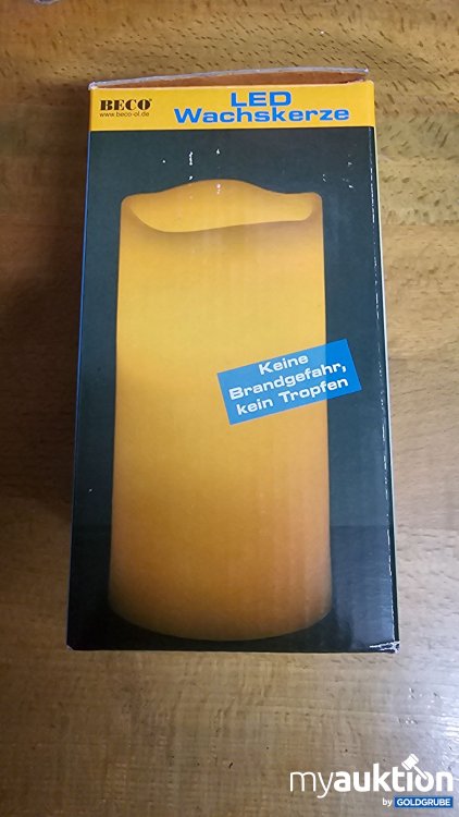 Artikel Nr. 397125: Beco Led Echtwachskerze