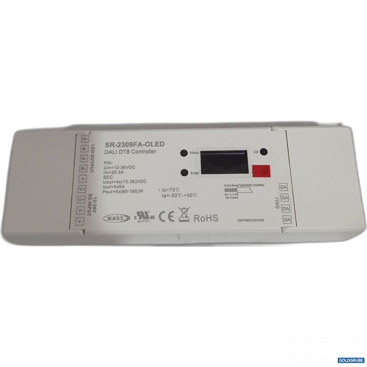 Artikel Nr. 443125: Dali DT8 Controller SR-2309FA-OLED 