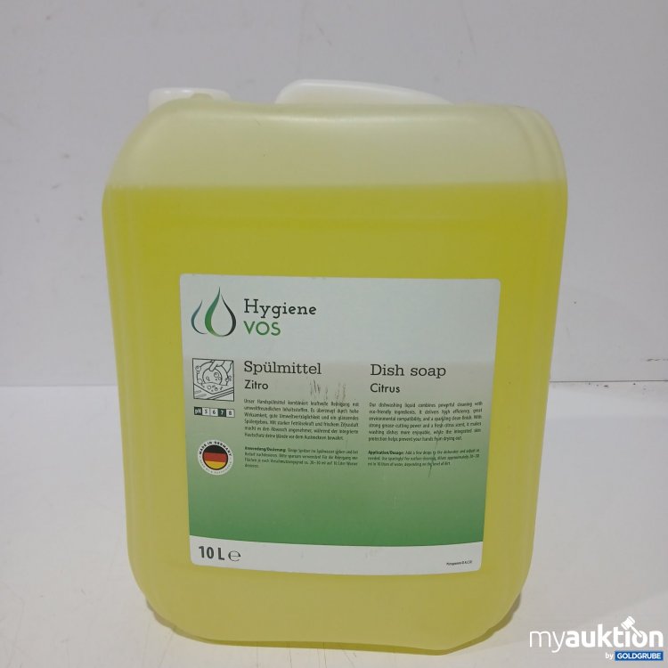 Artikel Nr. 467125: Hygiene vos Spülmittel Zitro 10 l