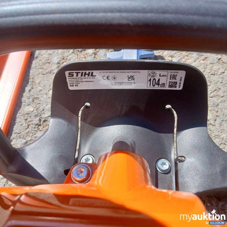 Artikel Nr. 525125 Artikel Nr. 525125: Stihl Heckenschere HS 45
