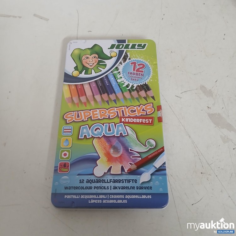 Artikel Nr. 819125 Artikel Nr. 819125: Jolly Supersticks Aqua 12 Farbstifte