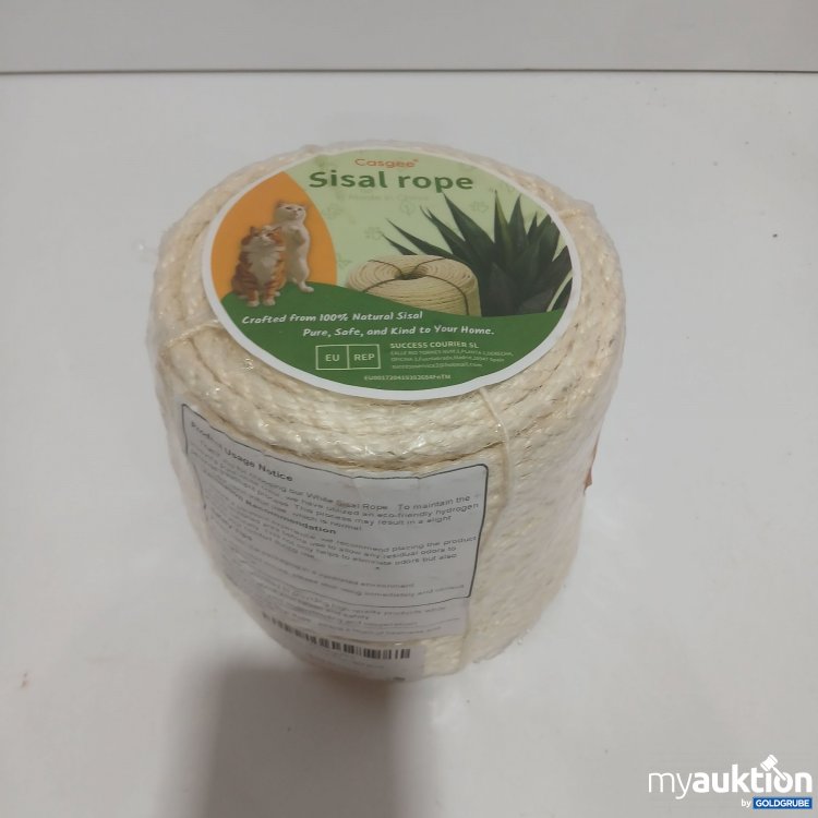 Artikel Nr. 846125 Artikel Nr. 846125: Casgee Sisal rope 8mm 50m
