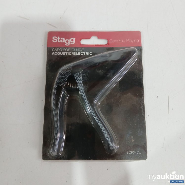 Artikel Nr. 905125 Artikel Nr. 905125: Stagg capo for Guitar SCPX-CU