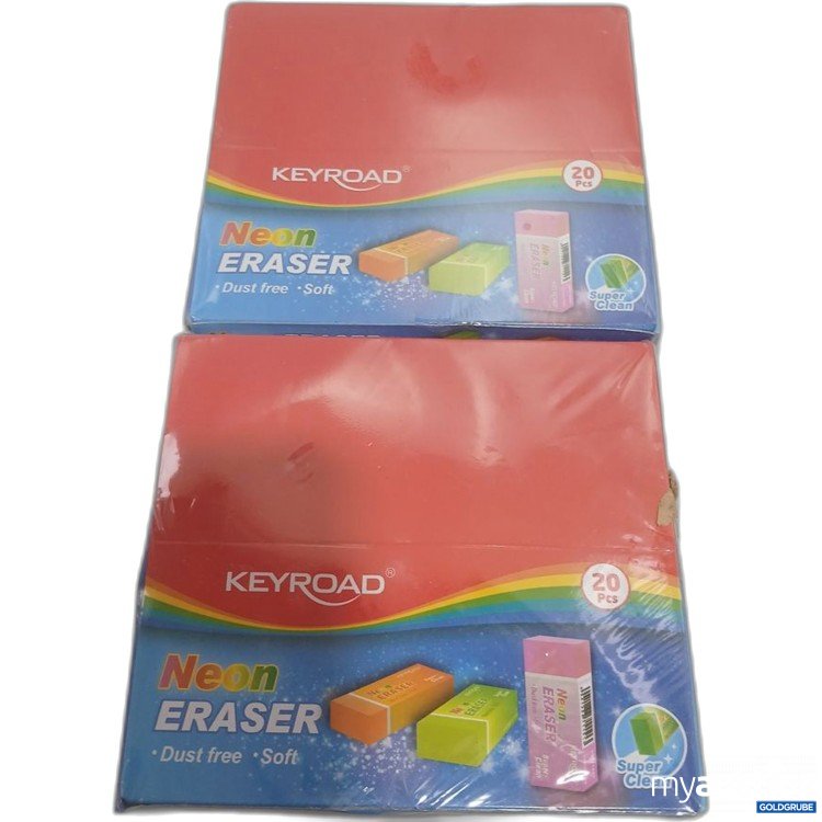 Artikel Nr. 938125: KEYROAD Neon ERASER 40 Stück