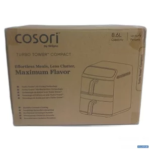 Artikel Nr. 477125: cosori Turbo Tower Compact Heißluftfritteuse 8,6L Capacity