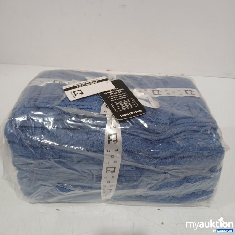 Artikel Nr. 445126: CTL  Luxus Handtücher 2 x 70x135 cm, 4x45x80cm ,4x 30x30 cm