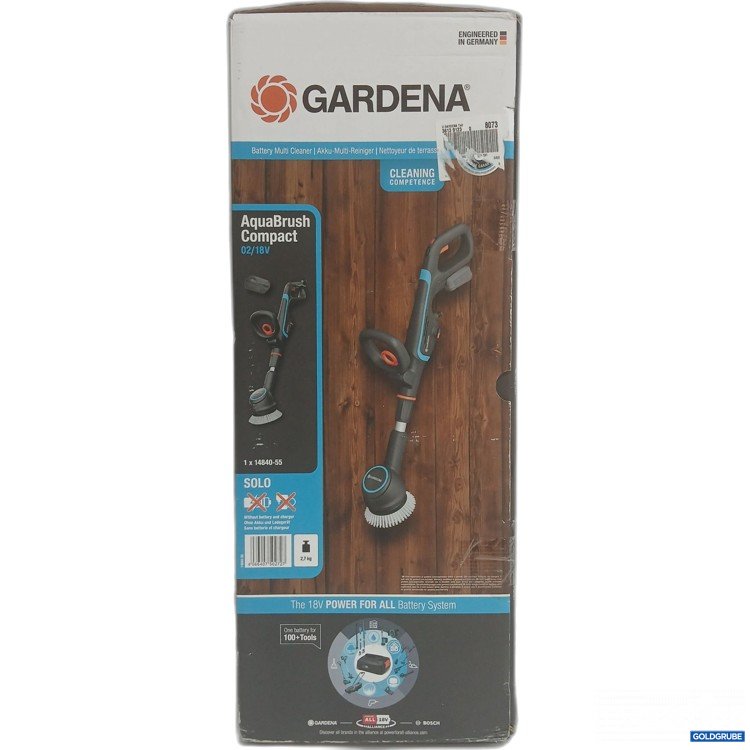 Artikel Nr. 446126: Gardena Akku-Multi-Reiniger AquaBrush Compact 02/18V P4A
