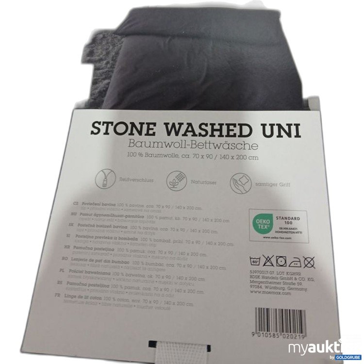 Artikel Nr. 931126 Artikel Nr. 931126: modern living Stone Washed Uni Bettwäsche 2-teilig