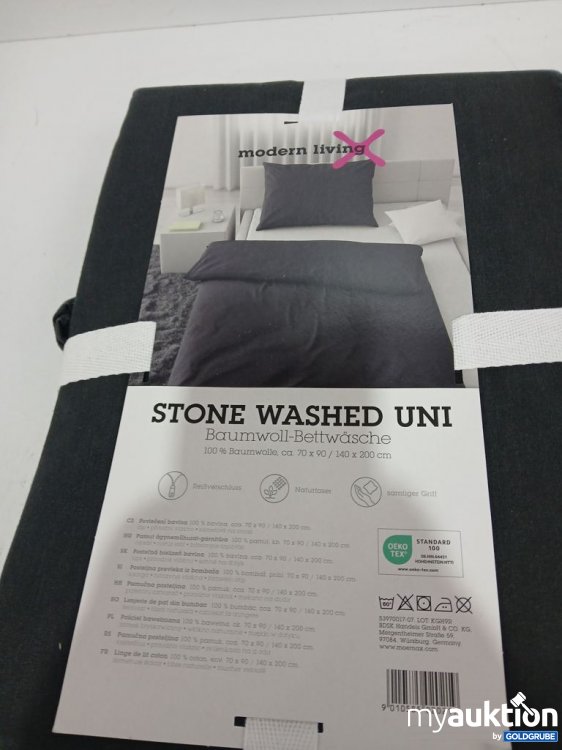 Artikel Nr. 931126 Artikel Nr. 931126: modern living Stone Washed Uni Bettwäsche 2-teilig