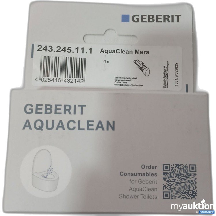 Artikel Nr. 989126 Artikel Nr. 989126: Geberit Aqua Clean Mera 243.245.11.1
