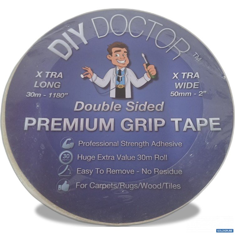 Artikel Nr. 992126: DIY Doctor Doppelseitiges-Premium Grip- Tape 50mmx30m