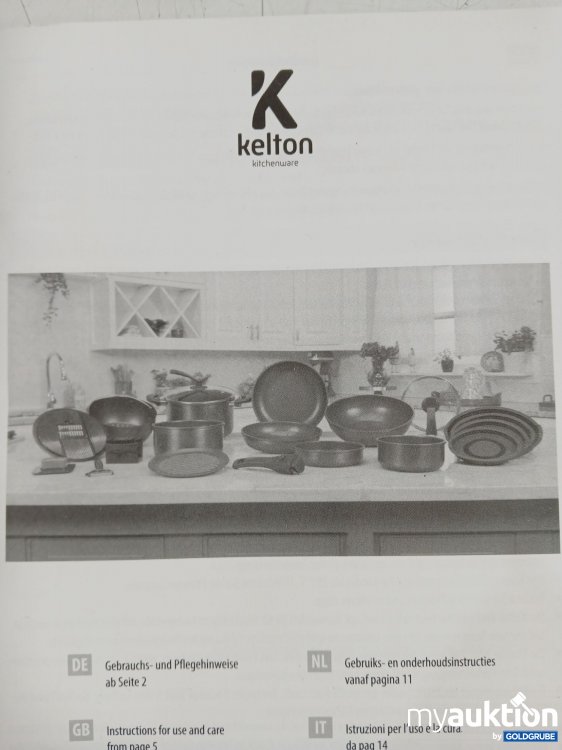 Artikel Nr. 996126 Artikel Nr. 996126: KELTON Kochtöpfe Set in türkis