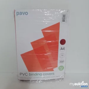 Auktion Pavo PVC Klarsichtfolien A4