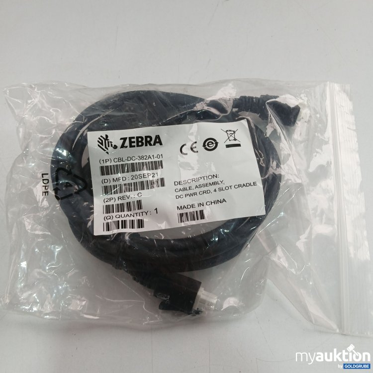 Artikel Nr. 520127 Artikel Nr. 520127: Zebra Cable DC PWR CRD