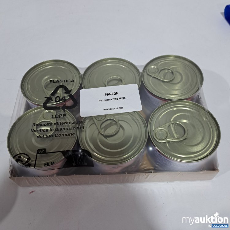 Artikel Nr. 792127 Artikel Nr. 792127: Paneon Katzenfutter Herz Menü 6x200g