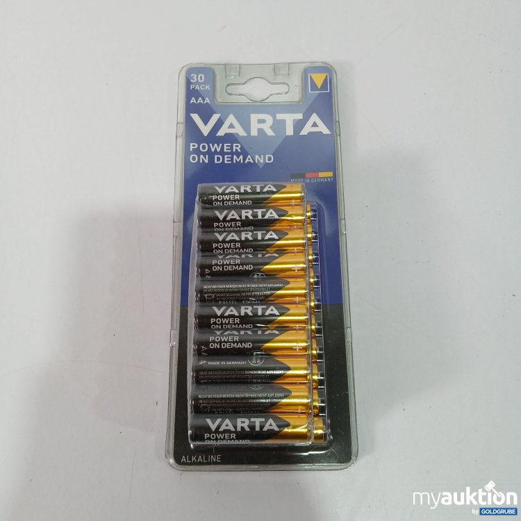 Artikel Nr. 800127 Artikel Nr. 800127: Varta Power AAA 30 Stück