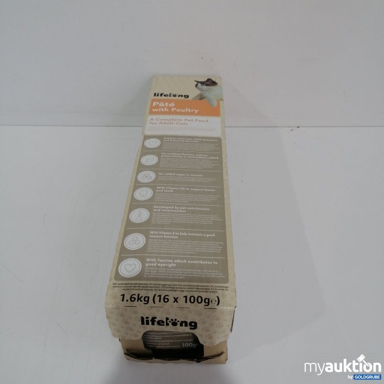 Artikel Nr. 840127 Artikel Nr. 840127: Lifelong Pate with Poultry 16x100g