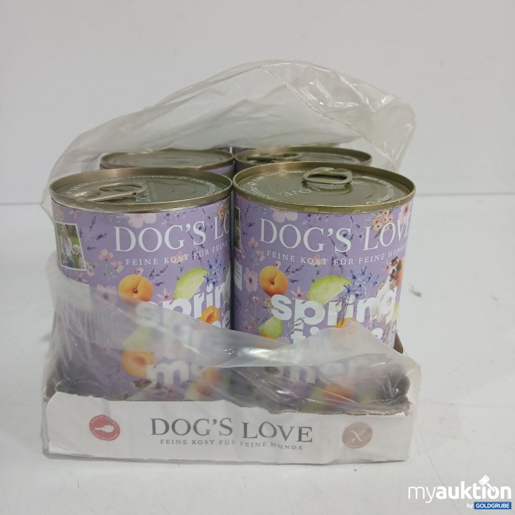 Artikel Nr. 845127: Dogs Love Hundefutter Ziege mit Marille & Kohlrabi 6x400g
