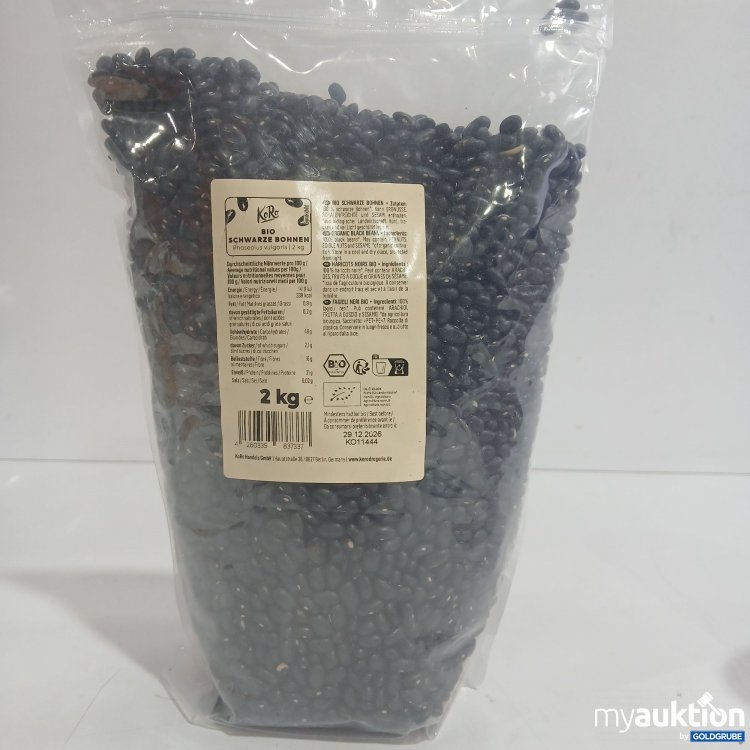 Artikel Nr. 873127: KoRo Bio Schwarze Bohnen 2kg 