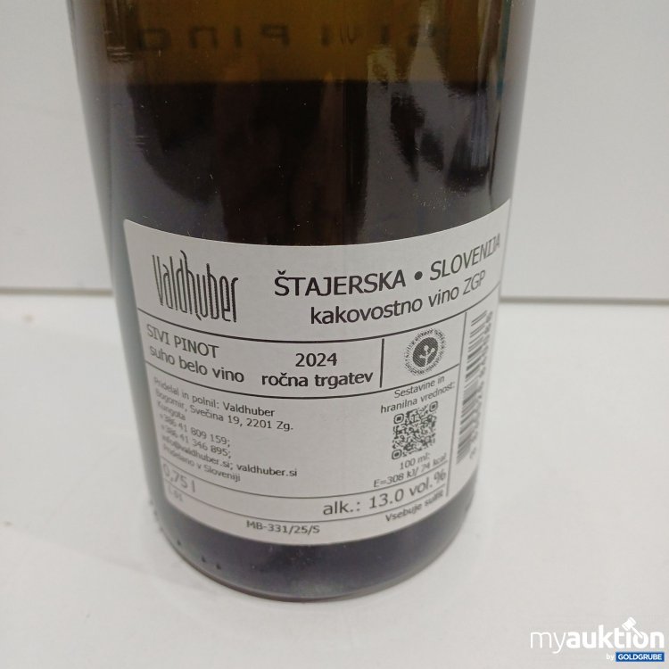Artikel Nr. 897127: Stajerska Pinot Grauburgunder, Weingut Valdhuber 0,75l