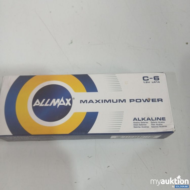 Artikel Nr. 919127: ALLMAX C-6 Maximum Power Alkaline