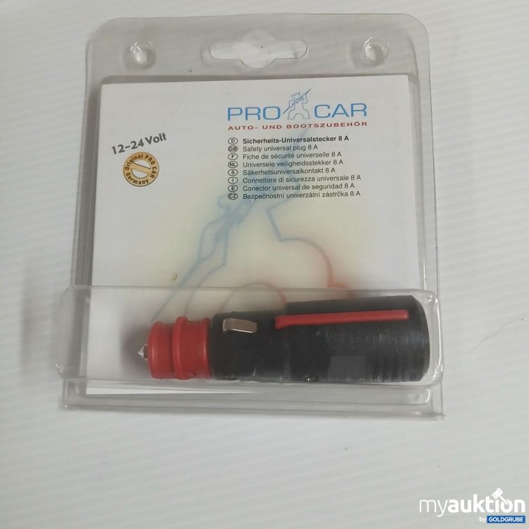 Artikel Nr. 922127: PRO CAR Sicherheits-Universalstecker 8 A