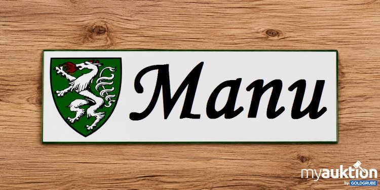 Artikel Nr. 937127 Artikel Nr. 937127: Blechschild
