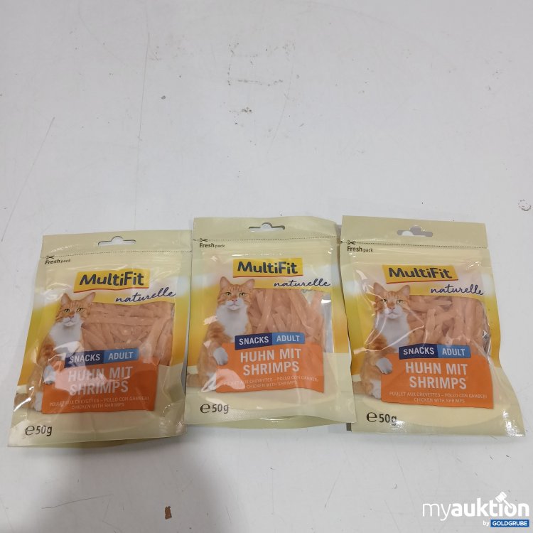 Artikel Nr. 963127: MultiFit Huhn mit Shrimps 3x50g 