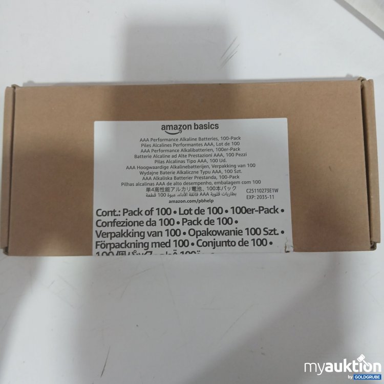 Artikel Nr. 971127 Artikel Nr. 971127: Amazon Basics AAA 100Pack