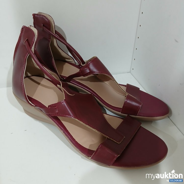 Artikel Nr. 464128: Sandalen bordeaux Größe 41