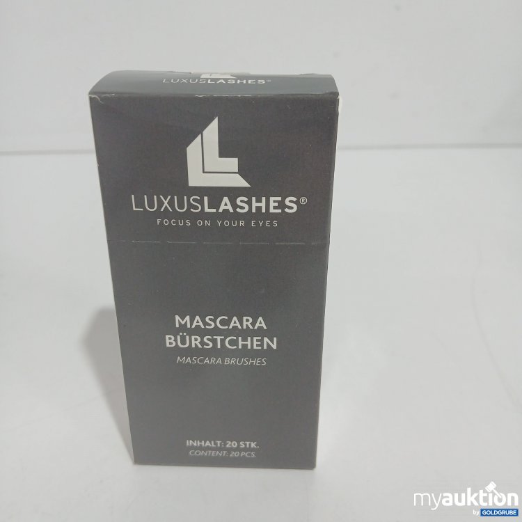 Artikel Nr. 519128: Luxus Lashes Mascara Bürstchen 20Stk gelb 