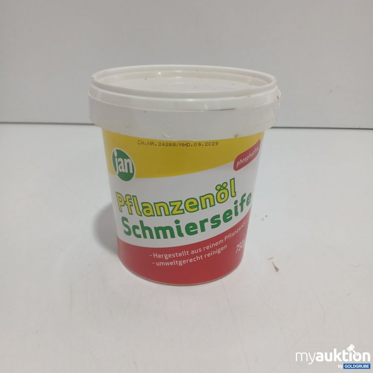Artikel Nr. 814128 Artikel Nr. 814128: Jan Pflanzenöl Schmierseife 750g