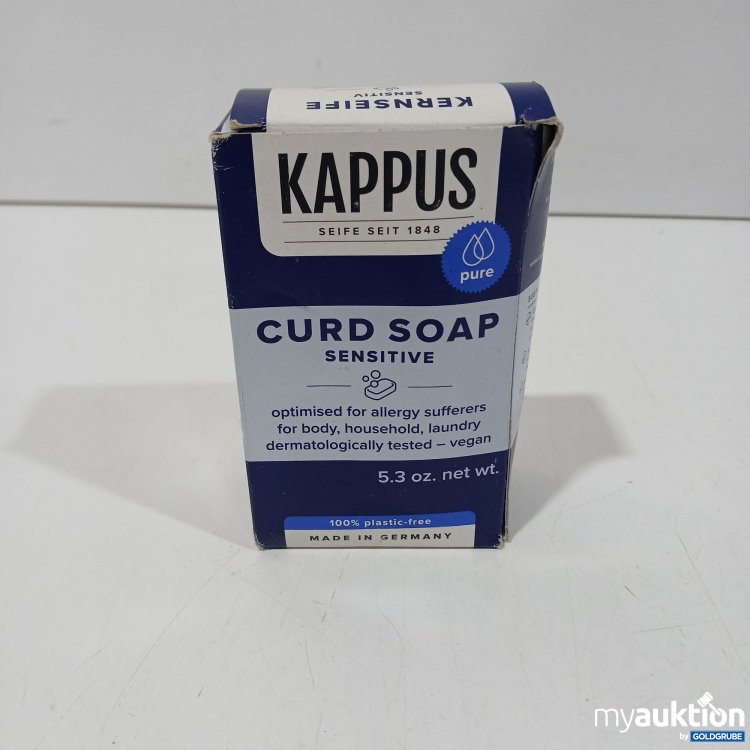Artikel Nr. 839128 Artikel Nr. 839128: Kappus Curd Soap Sensitive 150g