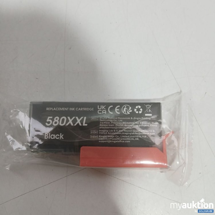 Artikel Nr. 938128 Artikel Nr. 938128: Replacement Ink Cartridge 580XXL Black
