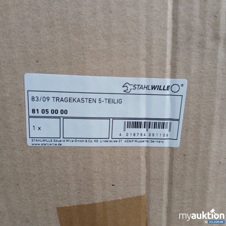 Artikel Nr. 953128: Stahlwille Tragekasten 5tlg. 81050000