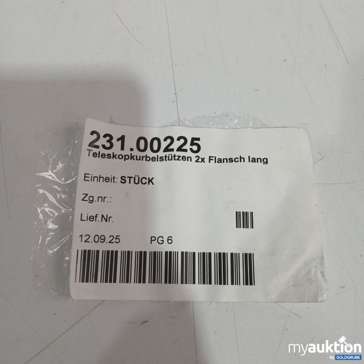 Artikel Nr. 956128: Teleskopkurbelstützen 2x Flansch lang 231.00225 