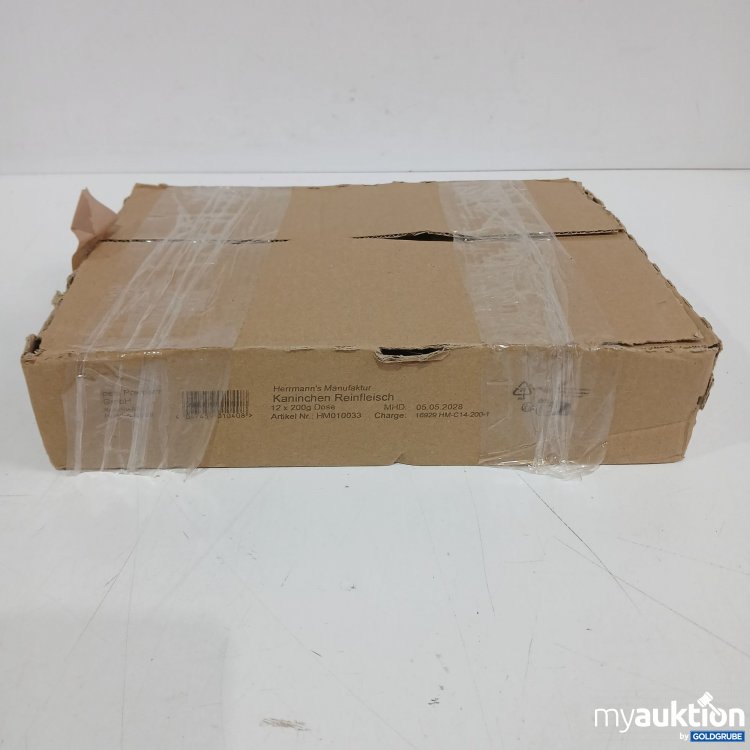 Artikel Nr. 967128: Herrmann's Manufaktur  Kaninchen Reinflesch 12x200g 