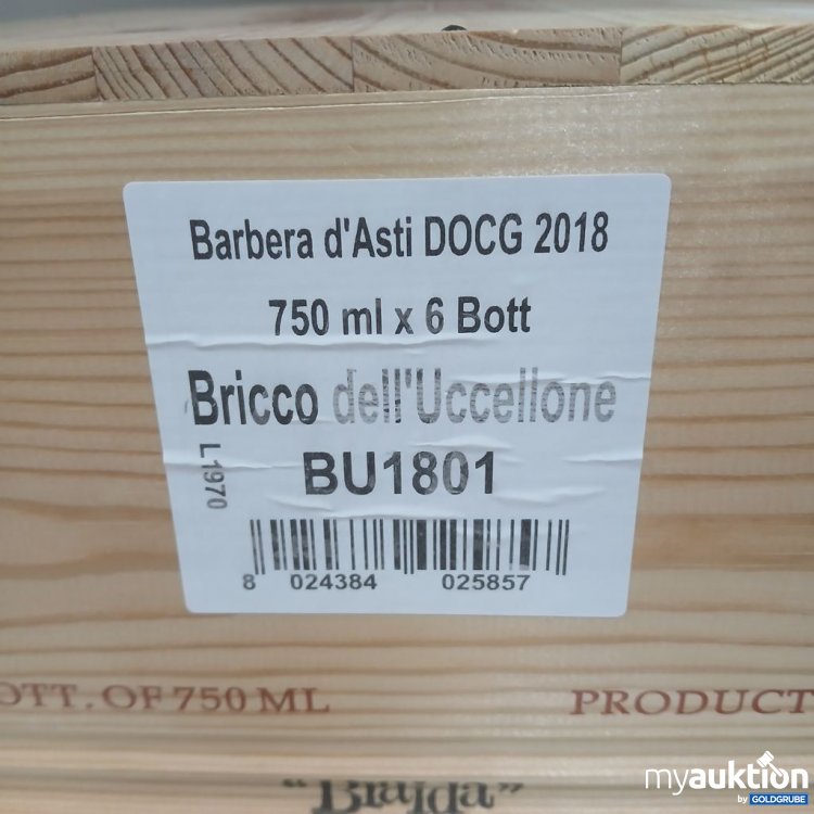 Artikel Nr. 969128: Bricco dell'Uccellone Barbera d'Asti DOCG 2018 6 x 750ml