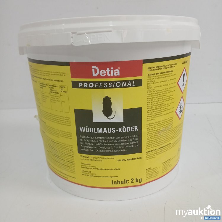 Artikel Nr. 977128 Artikel Nr. 977128: Detia Professional Wühlmausköder 2kg