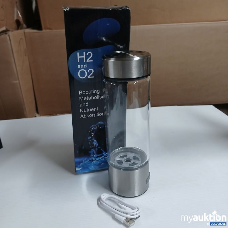 Artikel Nr. 978128 Artikel Nr. 978128: H2 and O2 Wasserflasche Boosting Metabolism und Nutrient Absorption