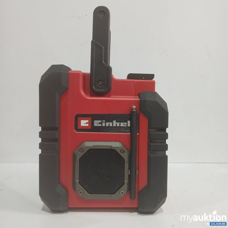 Artikel Nr. 981128 Artikel Nr. 981128: Einhell Akku-Radio TE-CR 18 Li DAB+/FM/BT-Solo