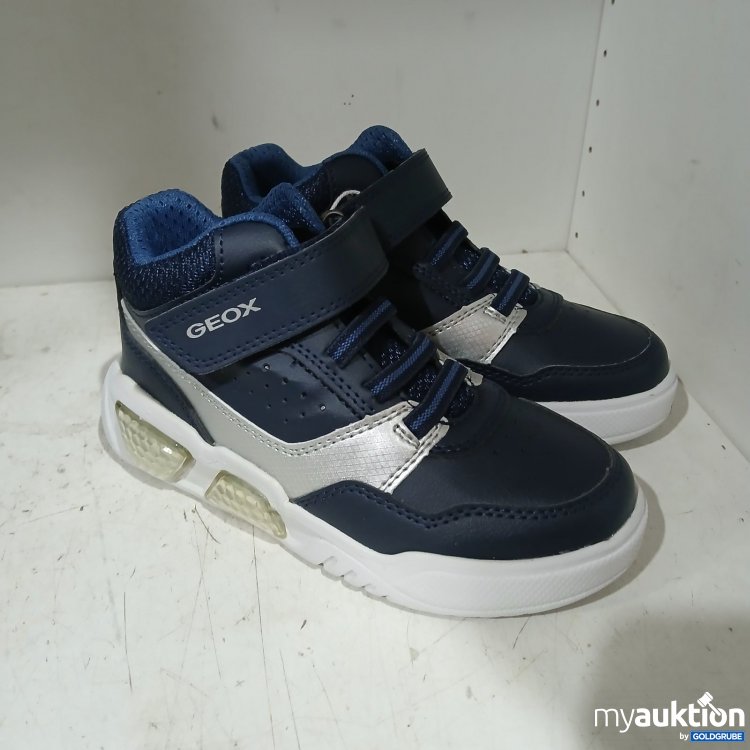Artikel Nr. 990128 Artikel Nr. 990128: Geox J Illuminus Boy B Sneaker Navy/Silver